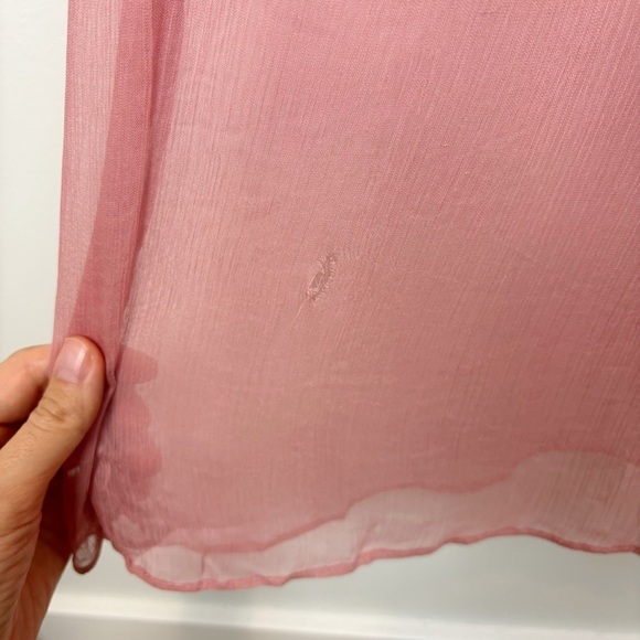 Shona Joy Lauren Sleeveless Ruched Midi Dress in Blush Size 4 - Picture 9 of 16